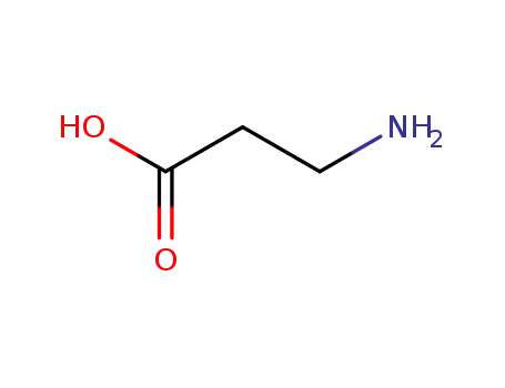 Molecular Structure of 107-95-9 (beta-Alanine)