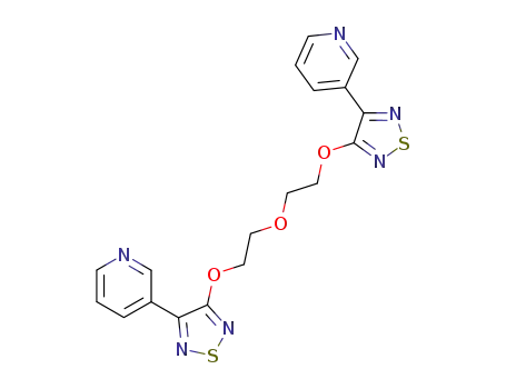 di(ethylene glycol) di[3-(pyrid-3-yl)-1,2,5-thiadiazol-4-yl] ether