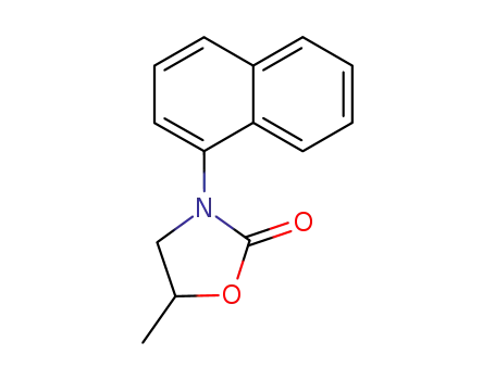 5-methyl-3-(naphthalen-1-yl)oxazolidin-2-one
