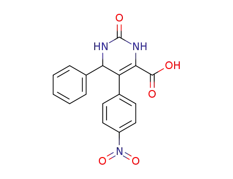 5-(4-nitro-phenyl)-2-oxo-6-phenyl-1,2,3,6-tetrahydro-pyrimidine-4-carboxylic acid
