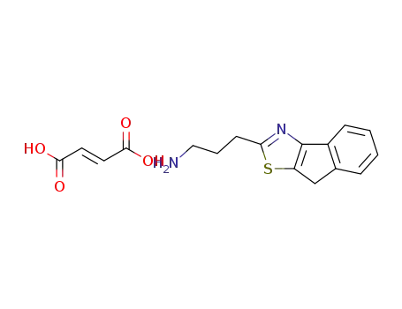 2-(3-aminopropyl)-8H-indeno[1,2-d]thiazole fumarate