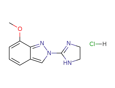 2-(4,5-dihydro-1H-imidazol-2-yl)-7-methoxy-2H-indazol hydrochloride