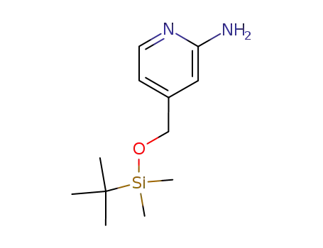2-Pyridinamine,4-[[[(1,1-dimethylethyl)dimethylsilyl]oxy]methyl]-