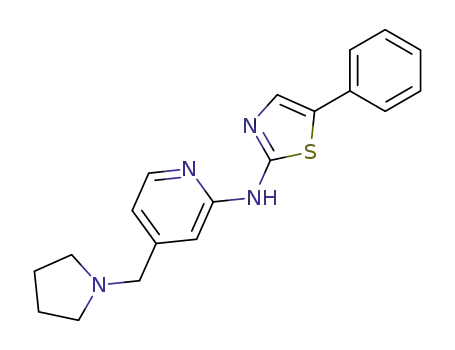 (5-phenyl-thiazol-2-yl)-(4-pyrrolidin-1-ylmethyl-pyridin-2-yl)-amine