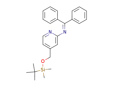 benzhydrylidene-[4-(tert-butyl-dimethyl-silanyloxymethyl)-pyridin-2-yl]-amine