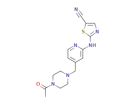 2-[4-(4-acetyl-piperazin-1-ylmethyl)-pyridin-2-ylamino]-thiazole-5-carbonitrile