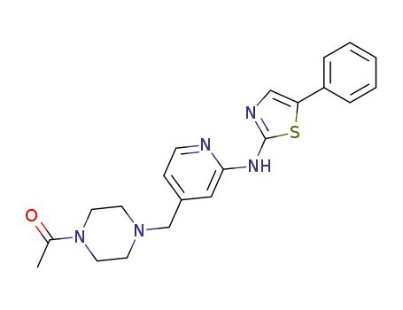 1-{4-[2-(5-phenyl-thiazol-2-ylamino)-pyridin-4-ylmethyl]-piperazin-1-yl}-ethanone