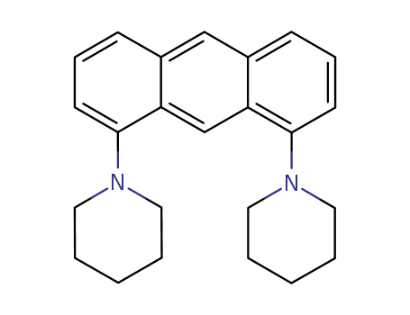 18-dipiperidin-1-ylanthracene