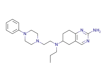 2-Amino-6-[N-propyl-(N-(4-phenylpiperazin-1-yl)-ethyl)amino]-5,6,7,8-tetrahydrobenzopyrimidine