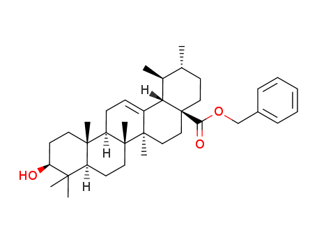 Urs-12-en-28-oic acid,3-hydroxy-, phenylmethyl ester, (3b)-
