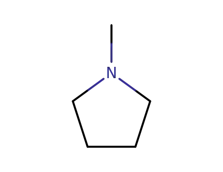 Molecular Structure of 120-94-5 (1-Methylpyrrolidine)