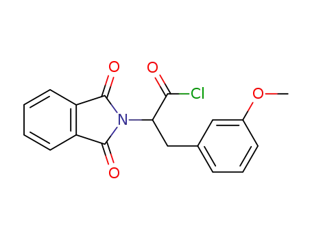 2-(1,3-dioxo-1,3-dihydro-isoindol-2-yl)-3-(3-methoxy-phenyl)-propionyl chloride