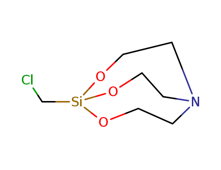 5-(chloromethyl)-4,6,11-trioxa-1-aza-5-silabicyclo[3.3.3]undecane cas no. 42003-39-4 98%