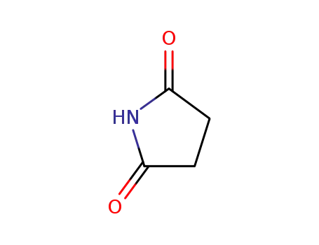 Molecular Structure of 123-56-8 (Succinimide)