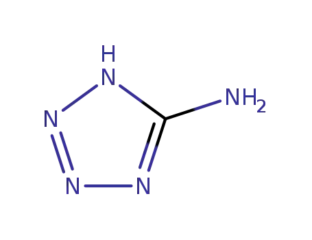 Molecular Structure of 4418-61-5 (5-Aminotetrazole)