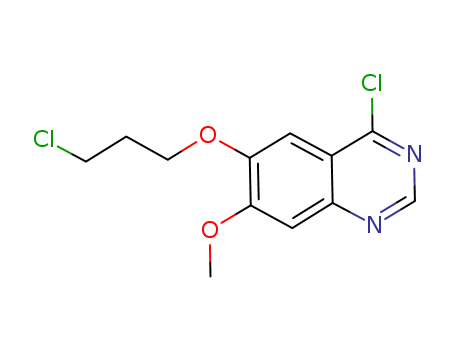 4-Chloro-6-(3-chloropropoxy)-7-methoxyquinazoline