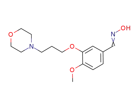 4-methoxy-3-[3-(4-morpholinyl)propoxy]benzaldoxime