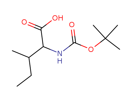 L-Isoleucine,N-[(1,1-dimethylethoxy)carbonyl]-(13139-16-7)