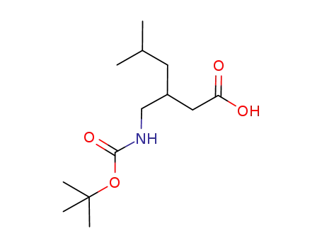 3-((tert-butoxycarbonylamino)methyl)-5-methylhexanoic acid