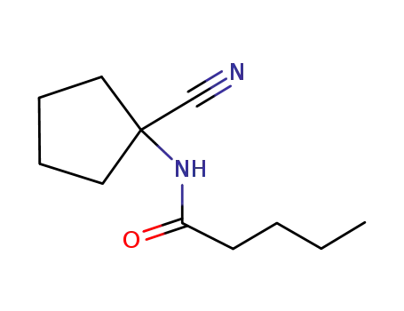 1-cyano-1-n-pentanoylaminocyclopentane
