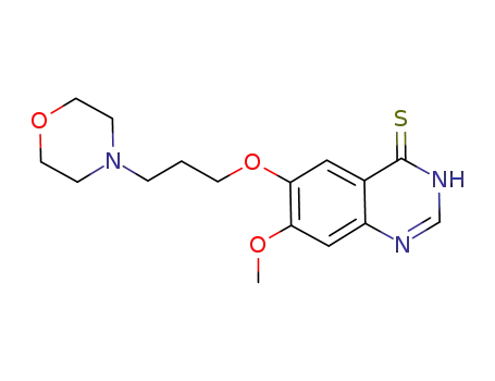 7-methoxy-6-[3-(4-morpholinyl)propoxy]quinazolin-4(3H)-thione