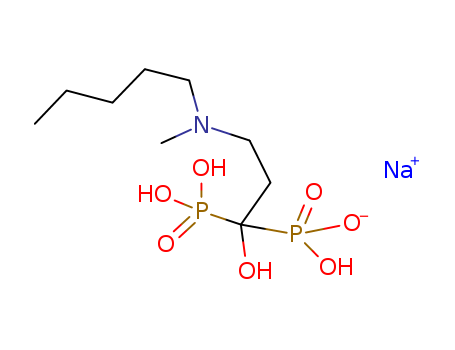 [1-Hydroxy-3-(methylpentylamino)-propylidene]bisphosphonic acid sodium salt