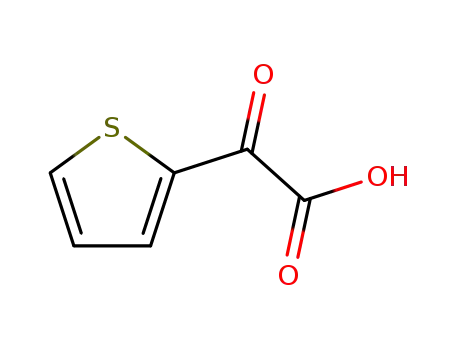 Molecular Structure of 4075-59-6 (2-Thiopheneglyoxylic acid)
