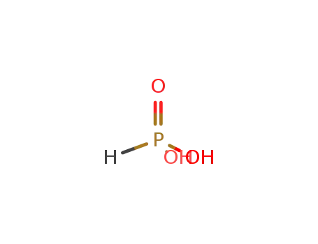 Molecular Structure of 13598-36-2 (Phosphorous acid)