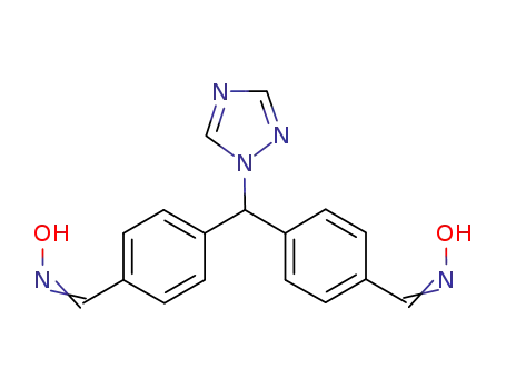 α-(1H-[1,2,4]triazol-1-yl)-4,4'-diformaldoxime-diphenylmethane