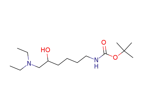 6-(tert-butyloxycarbonylamino)-1-diethylamino-2-hydroxyhexane