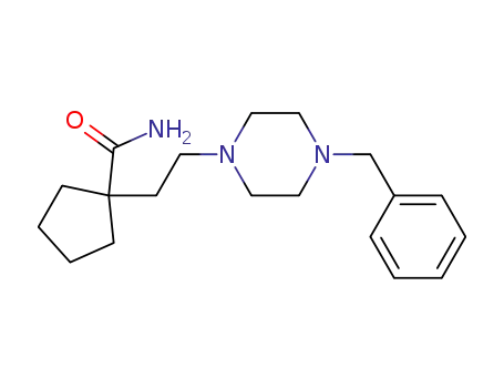 1-[2-(4-Benzyl-1-piperazinyl)ethyl]cyclopentanecarboxamide