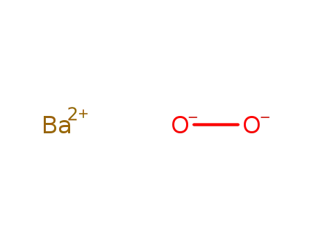 Molecular Structure of 1304-29-6 (Barium peroxide)