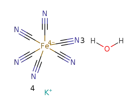 potassiumhexacyanoferrate(II) trihydrate