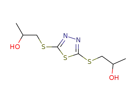 2,5-Bis(2-hydroxypropylthio)-1,3,4-thiadiazole
