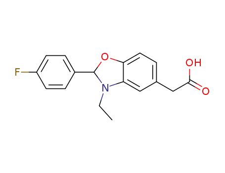ethyl (4-fluorophenyl)5-benzoxazole acetate