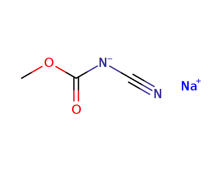 sodium salt of cyanocarbamic acid methyl ester