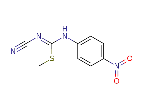 Carbamimidothioic acid, N-cyano-N'-(4-nitrophenyl)-, methyl ester