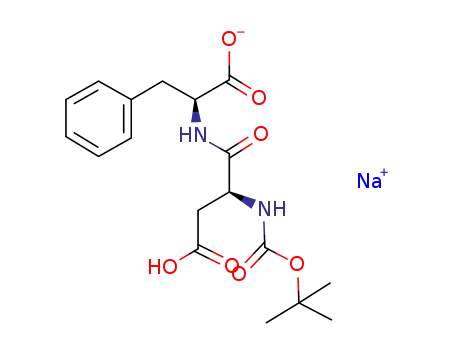 N-[(1,1-dimethylethoxy)carbonyl]-(L)-α-aspartyl-(L)-phenylalanine mono(sodium) salt