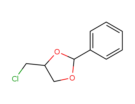 Molecular Structure of 36236-72-3 (4-CHLOROMETHYL-2-PHENYL-[1,3]DIOXOLANE)