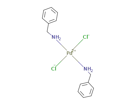 trans-Cl2Pd(H2NCH2C6H5)2