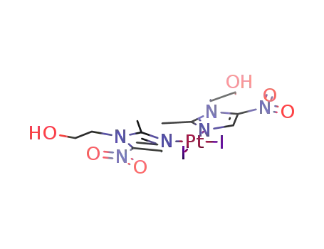 Pt(metronidazole)2I2