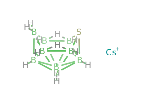 cesium(1+)*arachno-6-SB9H12(1-)