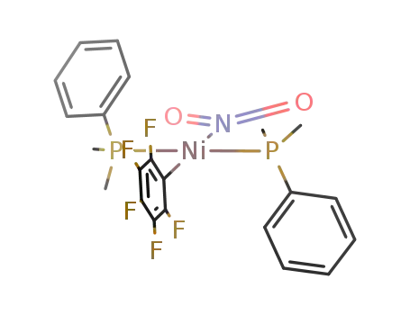 C6F5Ni(P(CH3)2C6H5)2NO2