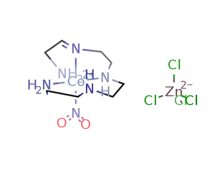 αβ-i-{Co(3,6,9-triazaundec-2-ene-1,11-diamine)NO2}(ZnCl4)