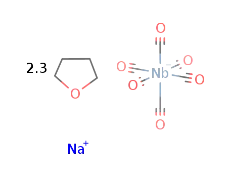 sodium{(THF)2.3} hexacarbonylniobate