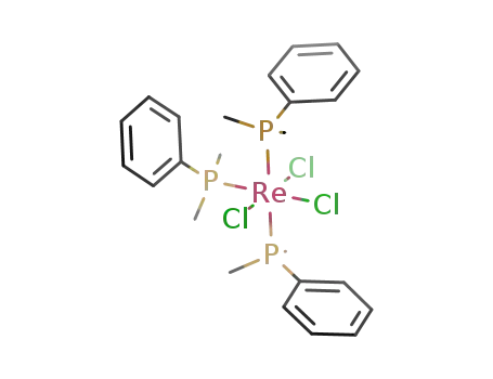 mer-trichlorotris(dimethylphenylphosphine)rhenium(III)