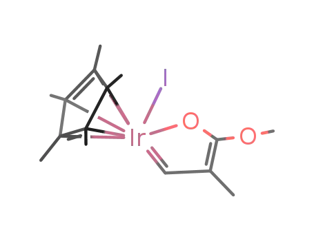 (η5-pentamethylcyclopentadienyl)(CHCMeCOOMe)Iiridium