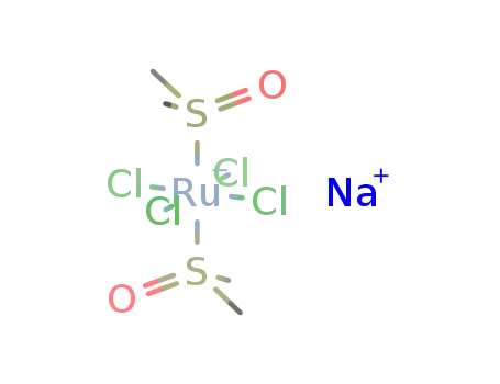 Sodium trans-Bis(dimethhyl sulfoxide) tetrachlororuthenate(III)