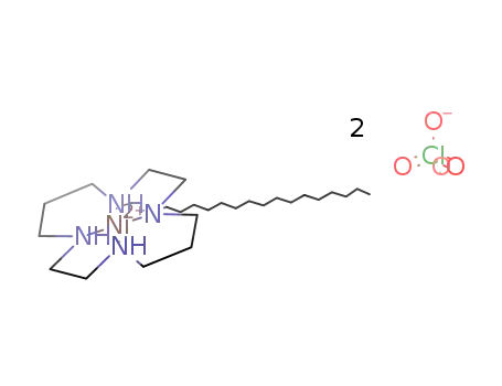 (1-hexadecyl-1,4,8,11,-tetra-azacyclotetradecane)nickel(II) perchlorate