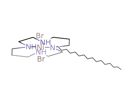 (1-hexadecyl-1,4,8,11,-tetra-azacyclotetradecane)nickel(II) bromide